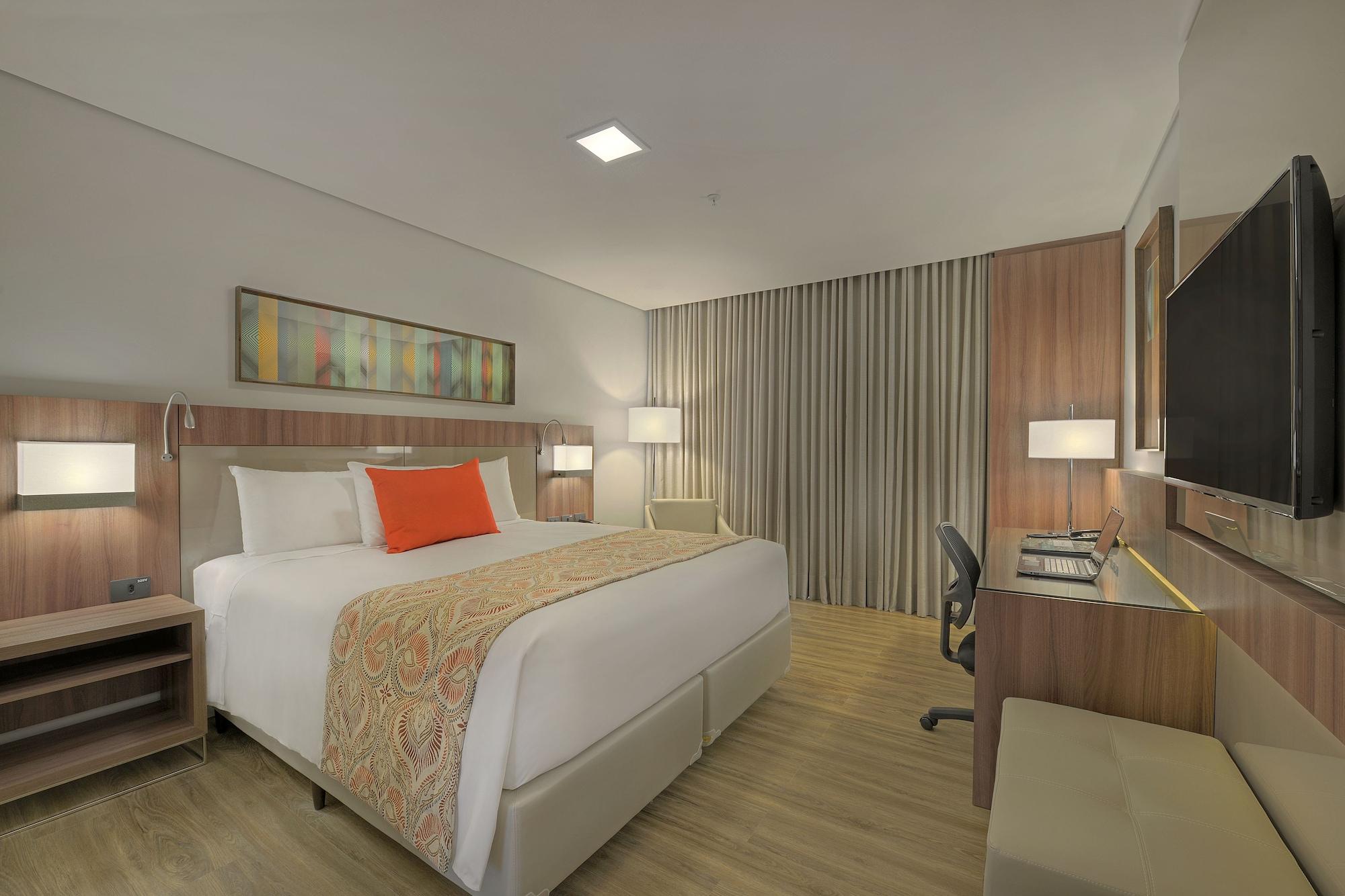 Deville Prime Campo Grande Campo Grande  Luaran gambar A typical room at the hotel